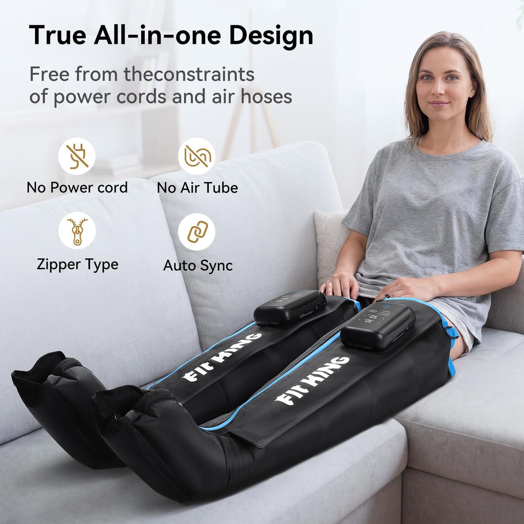 Cordless Air Compression Leg Massager A414