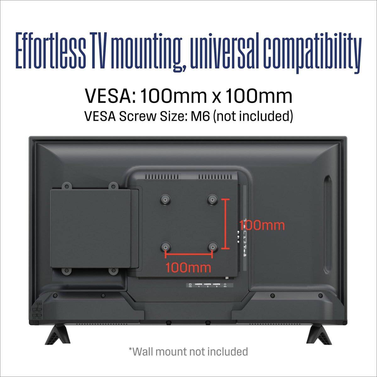 32 Inch HD LED Flat Screen TV with Built in DVD Player H667960