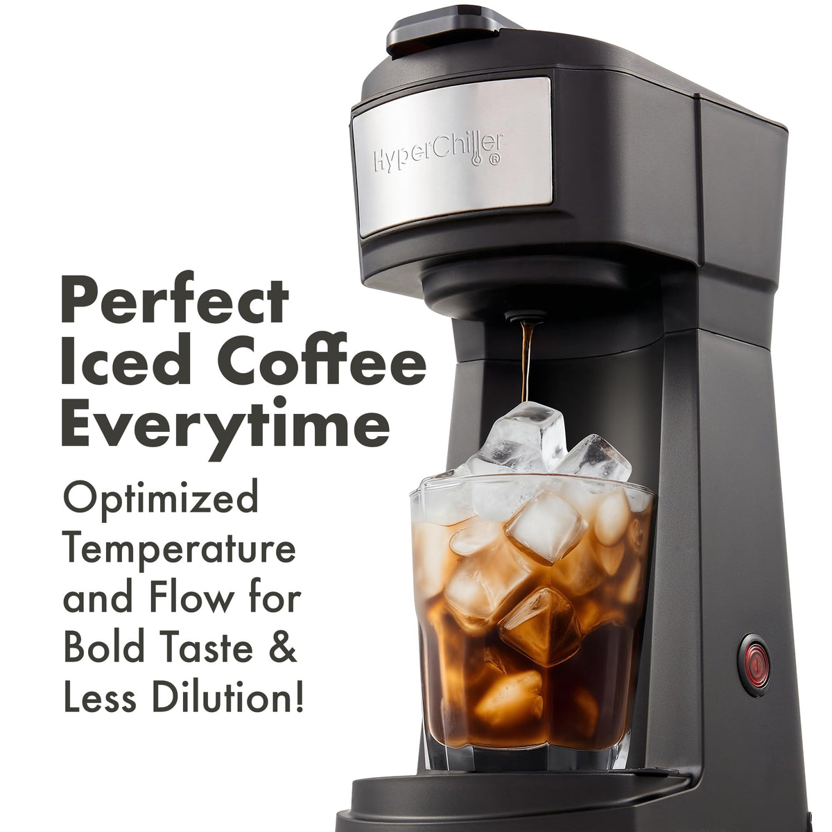 Black Iced Hot Coffee Maker D276