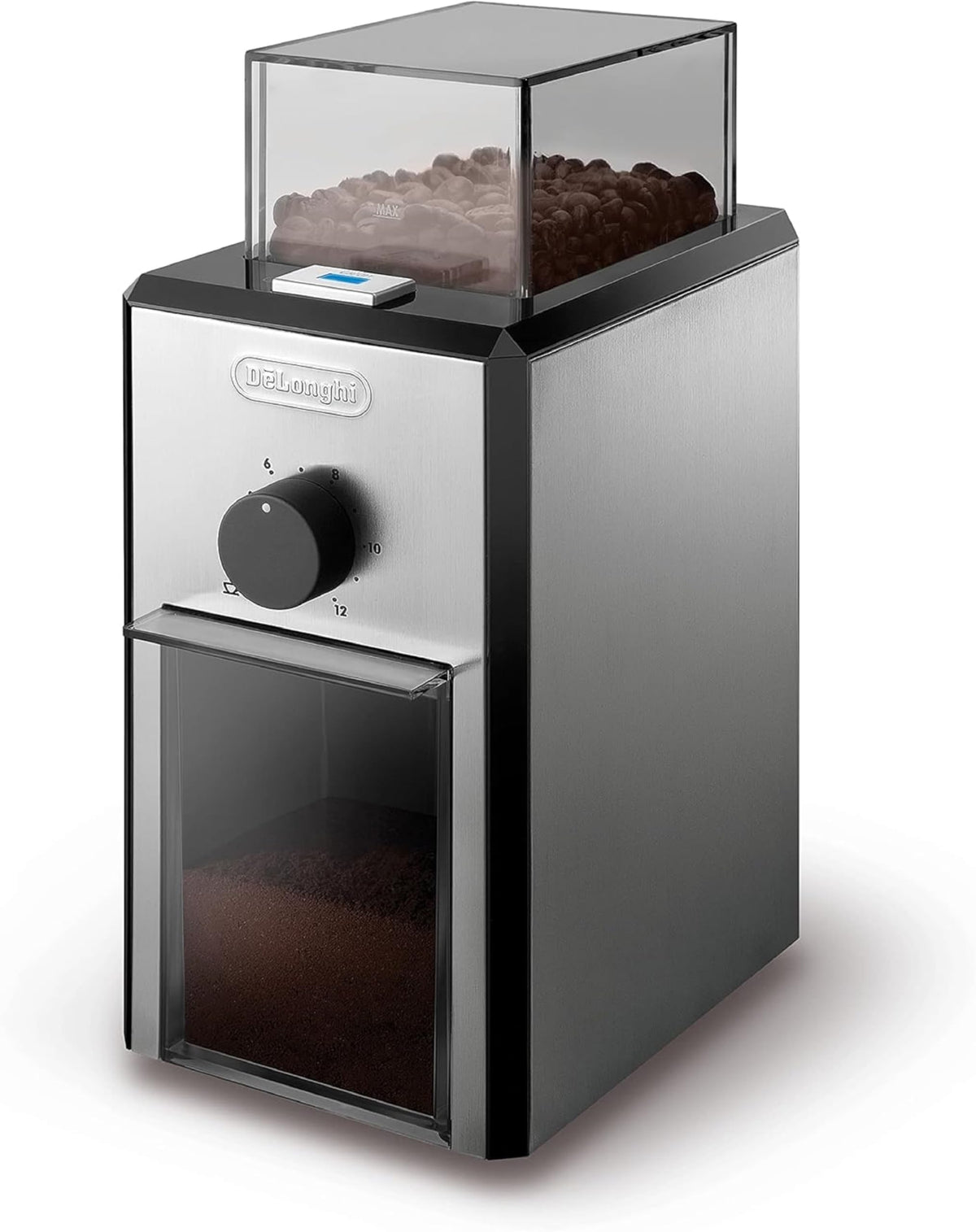 Burr Coffee Grinder with Grind Selector and Quantity Control V2062