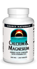 Calcium & Magnesium 300 MG 250 Tablets C836