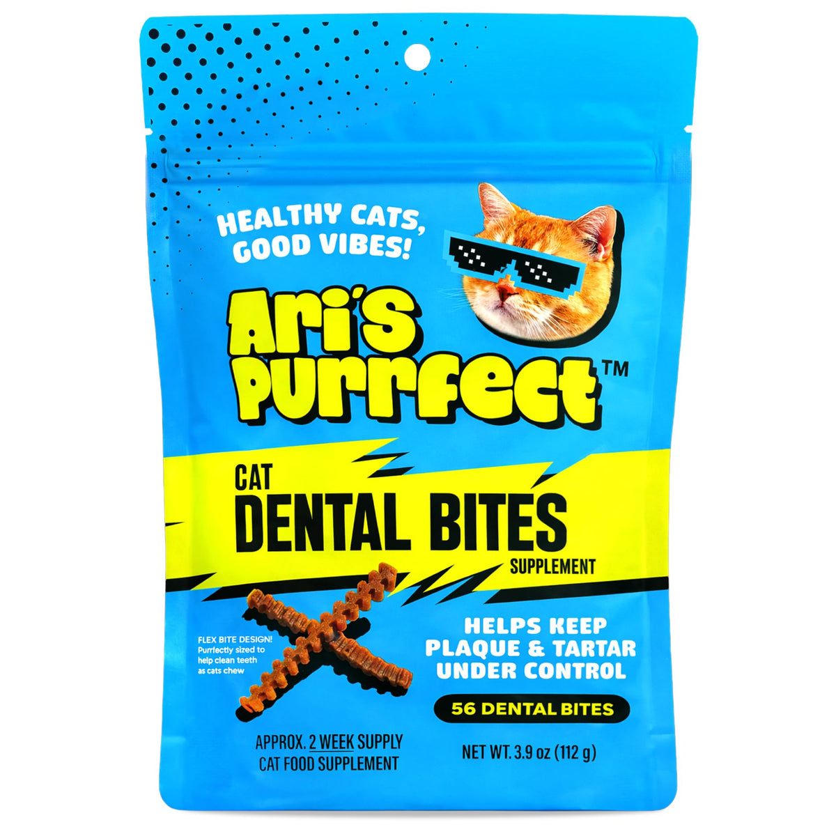 Cat Dental Chew Stick Bites Supplement with Taurine R9075