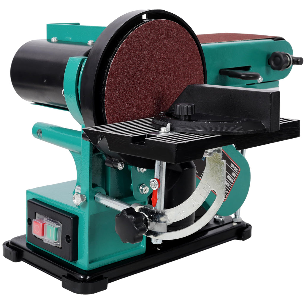 4" x 36" Belt Sander 6" Disc Polisher Grinder Q584
