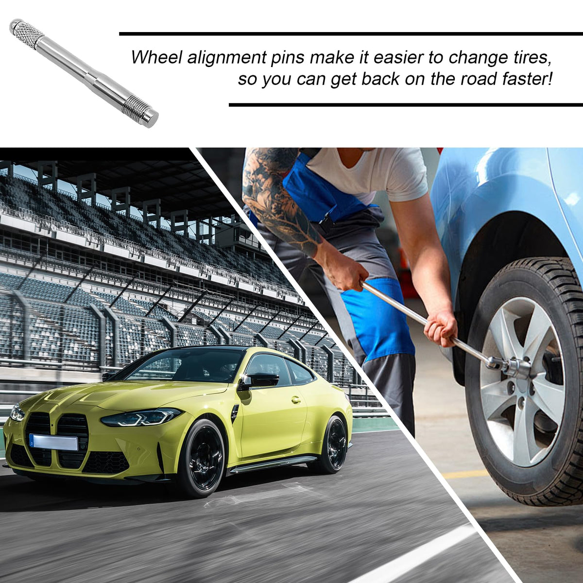 M14×1.5 Stainless Steel Wheel Alignment Pin K7409