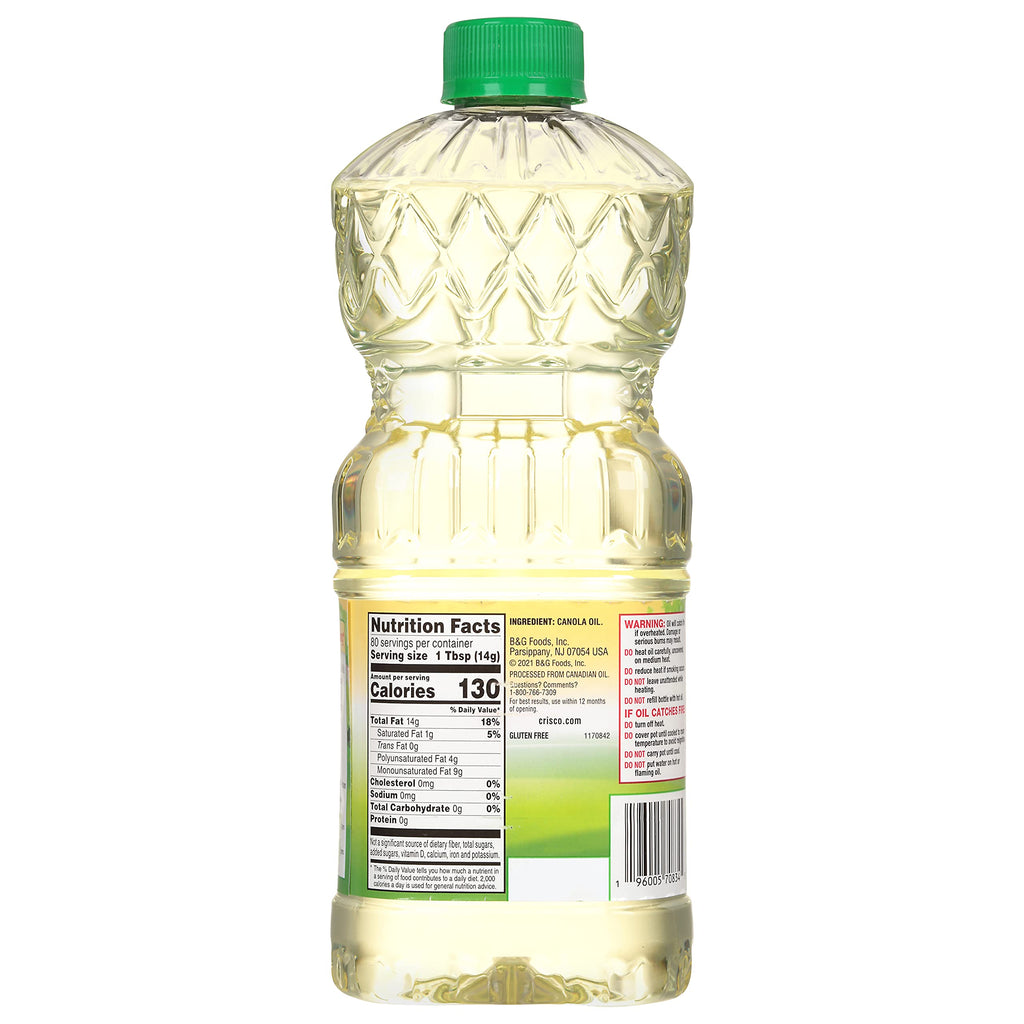 Canola Oil 40 Fluid Ounce Pack of 2 M6476