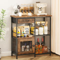 Coffee Bar Cabinet with Drawers Z591