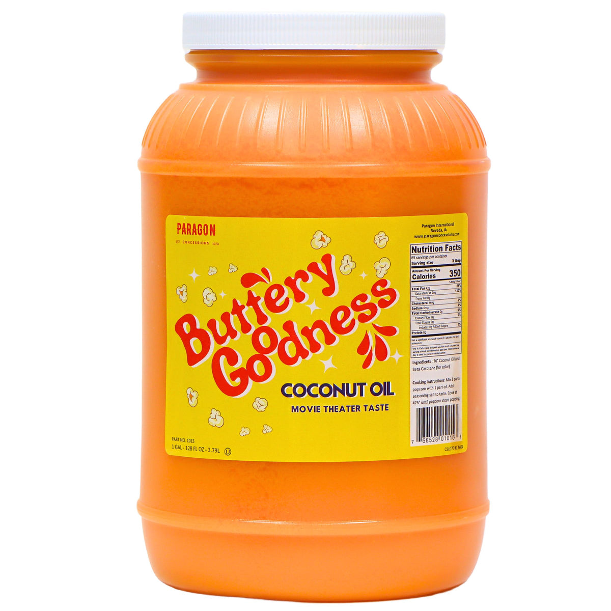 Coconut Popcorn Popping Oil Gallon D59447