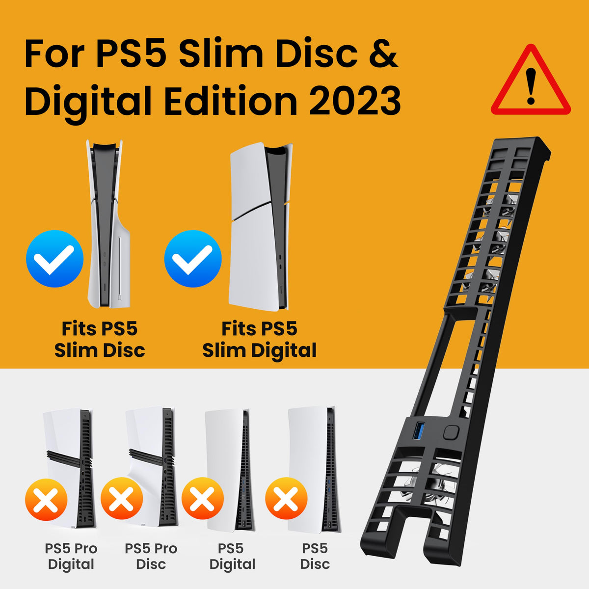 Cooling Fan for PS5 Slim C372
