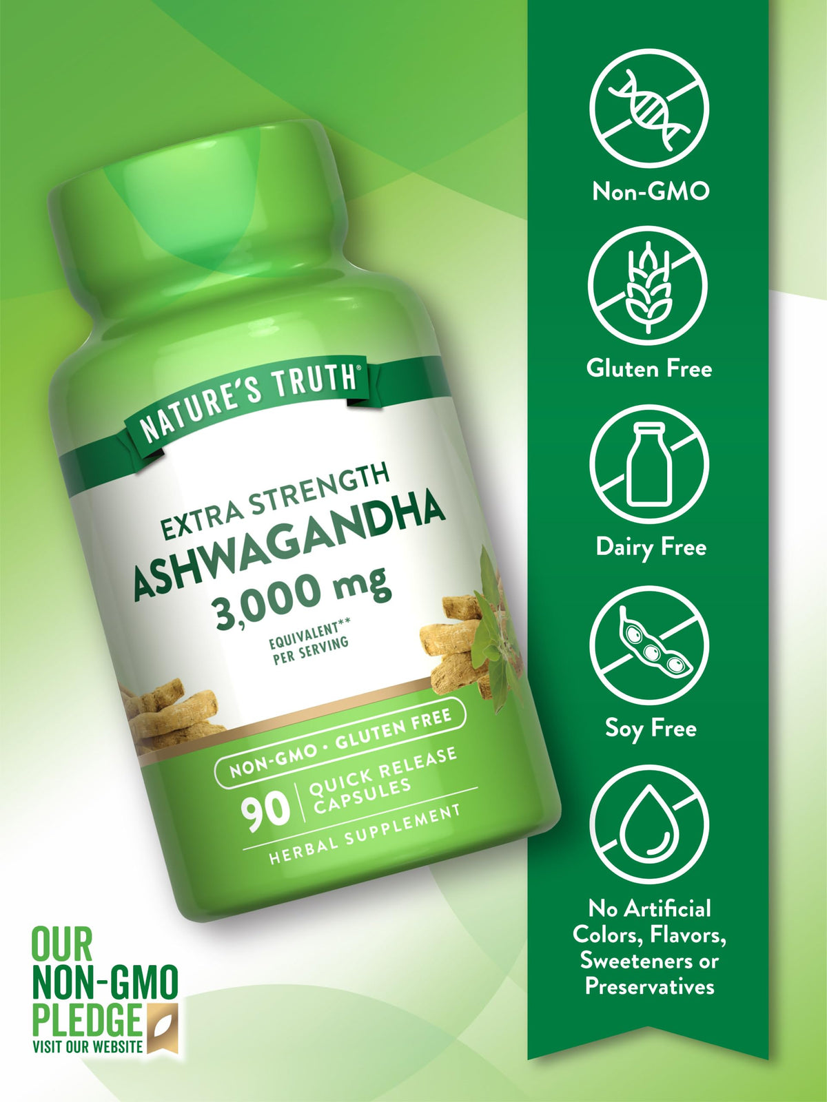 Ashwagandha Capsules 90 Count R335