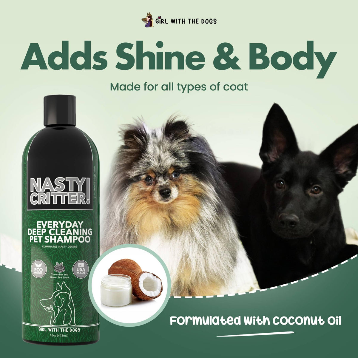 Deep Cleaning Dog & Cat Shampoo T1816