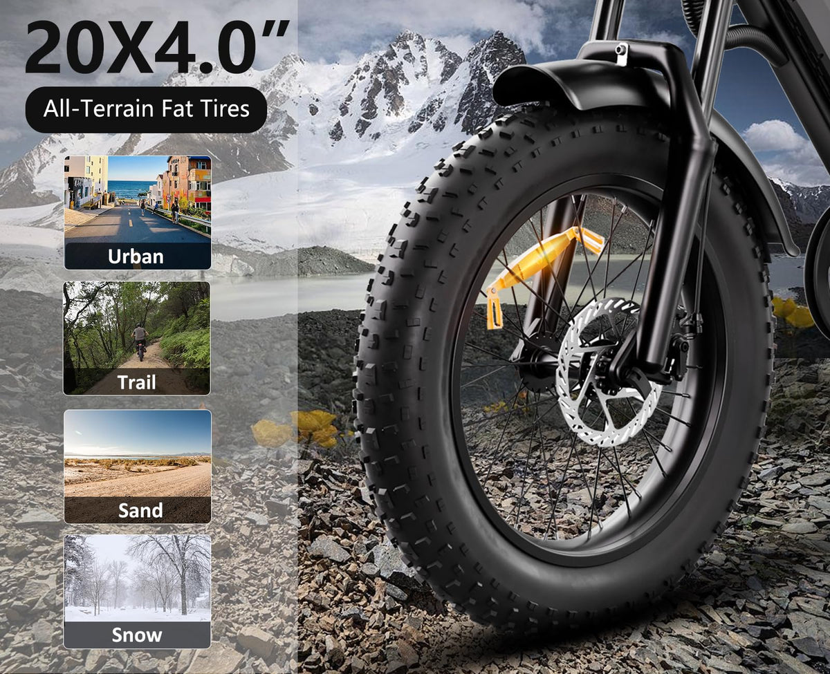 Electric Bike Peak 1500W 48V R4556