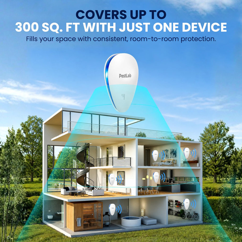 Indoor Plug In Ultrasonic Pest Repeller 3 Pack Z84579