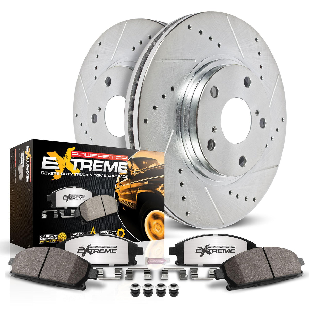 Front Brake Pad & Rotor Kit F521954