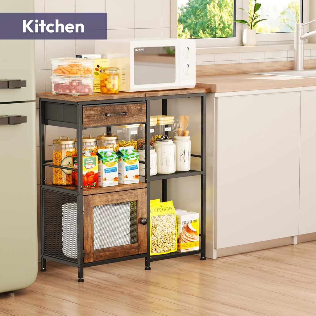 Coffee Bar Cabinet with Drawers Z591