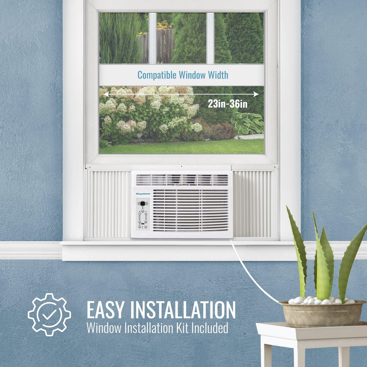 8,000 BTU Window Air Conditioner W620636