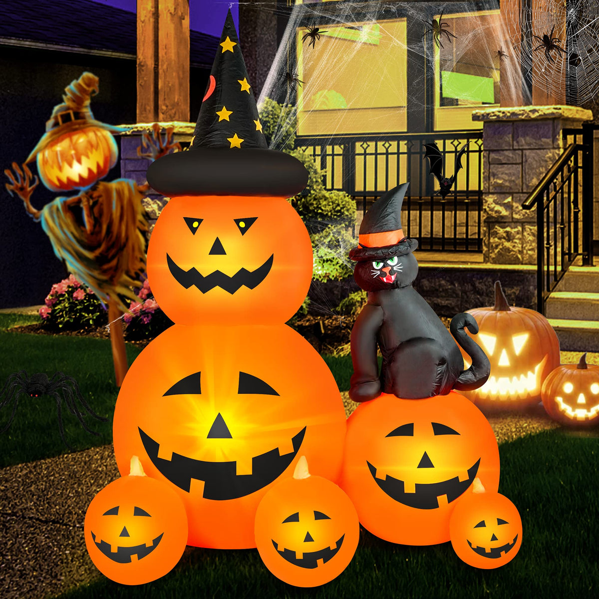 6 FT Halloween Inflatable Outdoor Decor Y5330