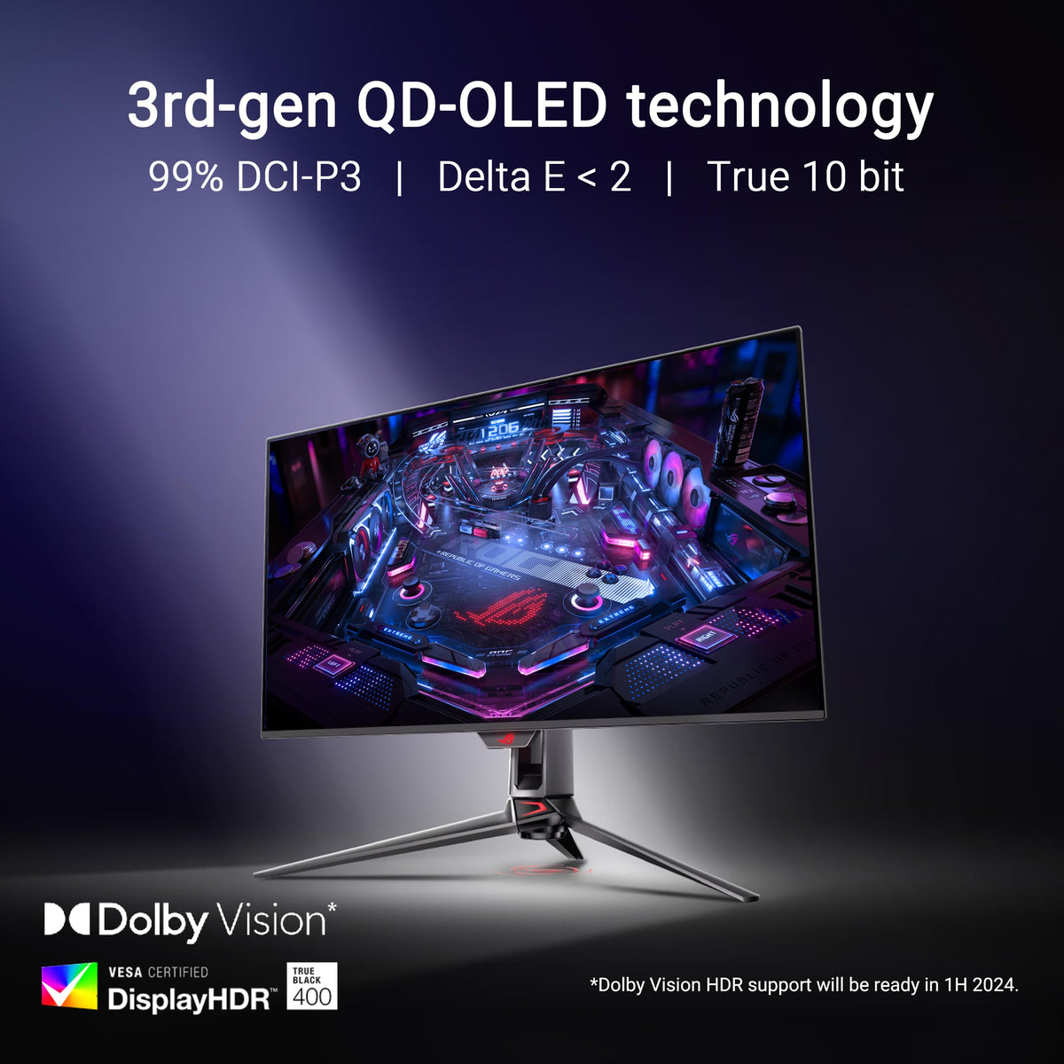 32 Inch 4K 240Hz OLED Gaming Monitor M7442