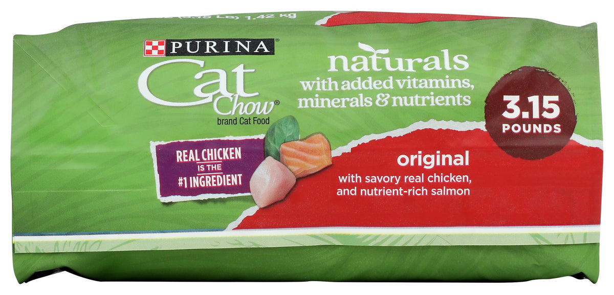Dry Cat Food With Real Chicken 3.15 Lb Bag A462