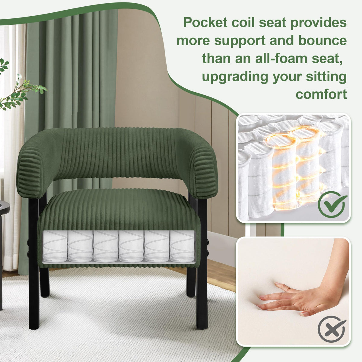 Accent Living Room Chair Set of 2 G9560