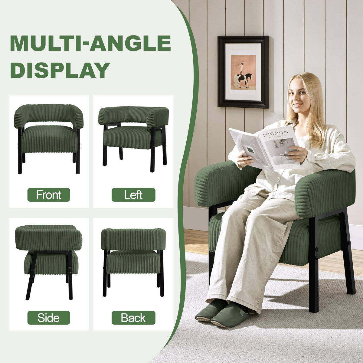 Accent Living Room Chair Set of 2 G9560