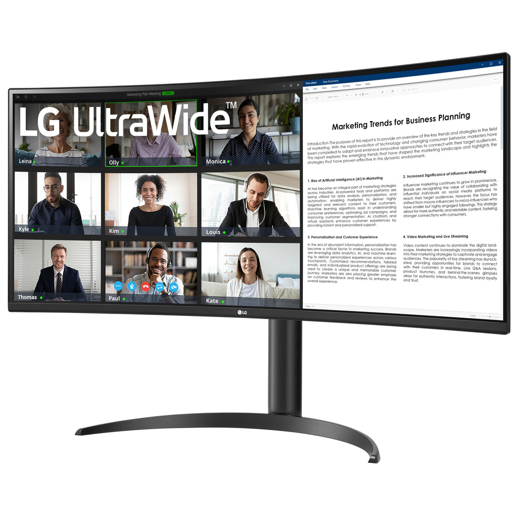34-inch UltraWide WQHD Curved Computer Monitor C398093
