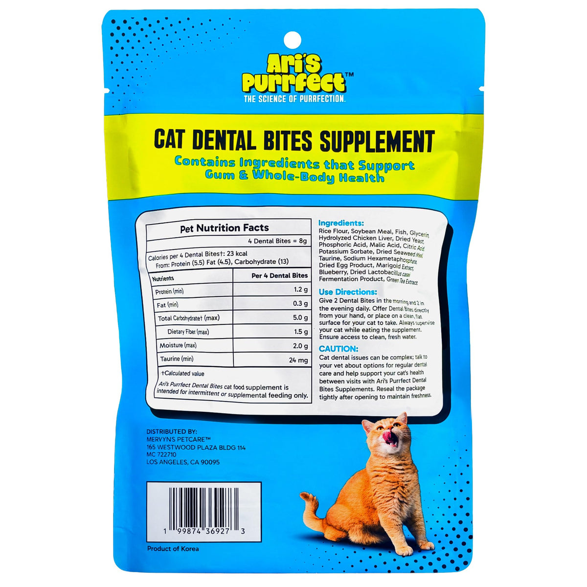 Cat Dental Chew Stick Bites Supplement with Taurine R9075