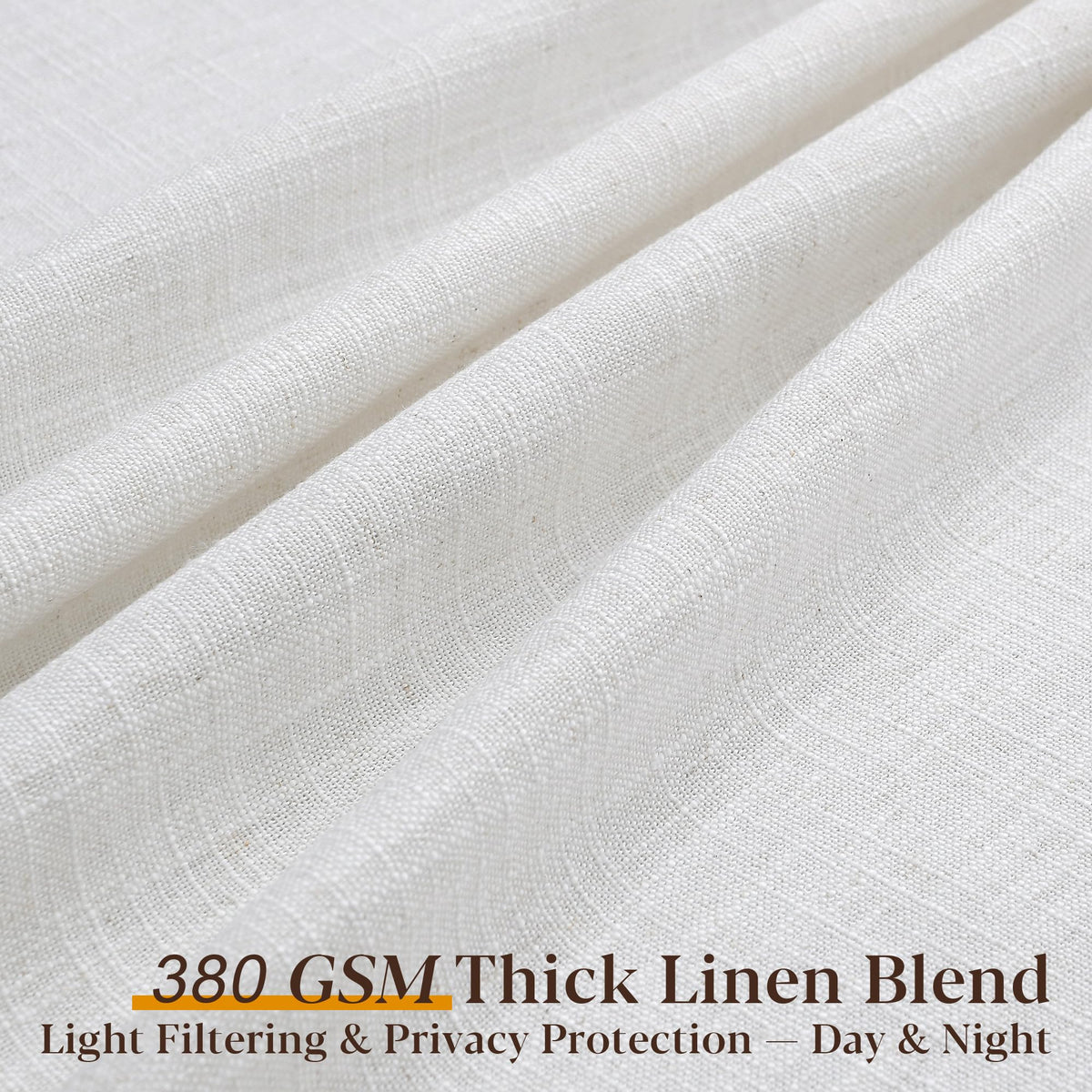60 Inch Extra Wide Pinch Pleated Linen Curtains 90 Inch Length V6764