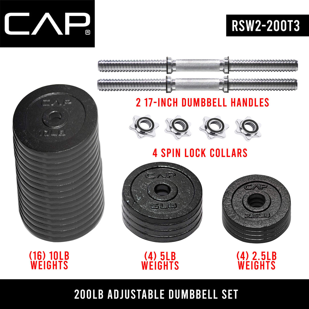 Adjustable Dumbbell Weight Set S374