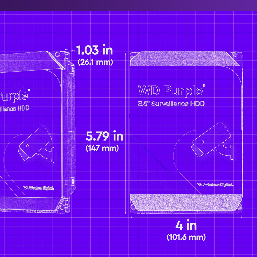 8TB Surveillance Internal Hard Drive HDD K2200