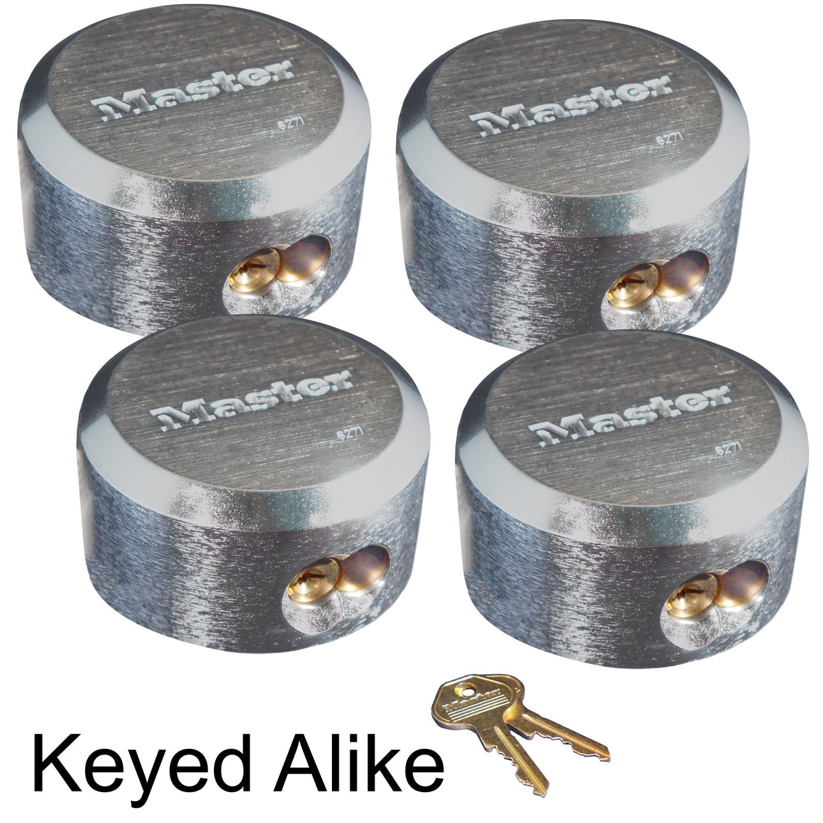 Hidden Shackle Padlocks Keyed Alike T40121