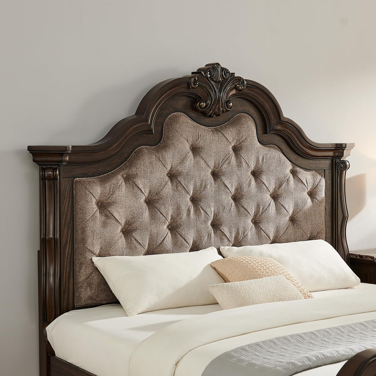86" Eastern King Platform Wood Bed Frame W964554