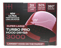 Large Ceramic Ionic Hood Hair Dryer with Adjustable Height W591