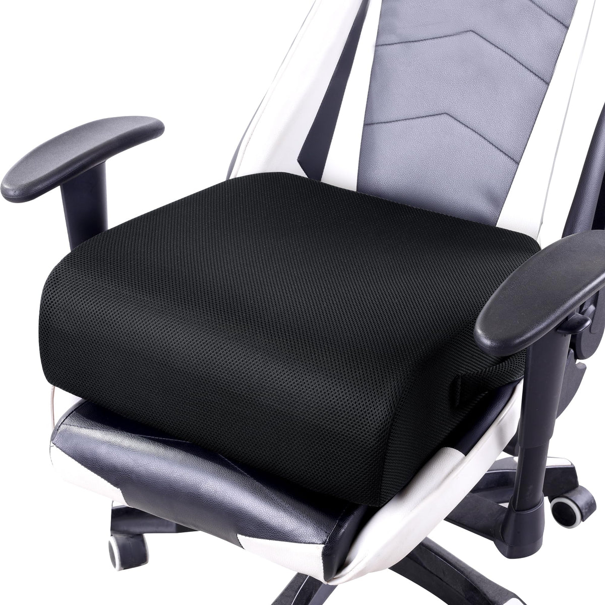 Extra Thick Memory Foam Chair Cushion with Carry Handle S161
